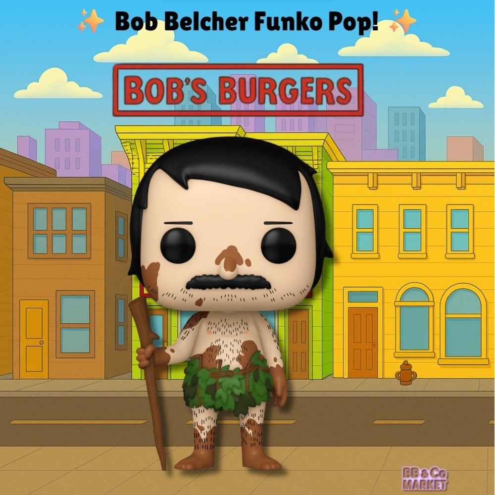 Bob's Burgers Bob Belcher Funko‎ Pop! Vinyl Figure #2168 with PROTECTOR